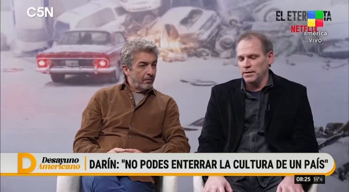 -El INCAA ya tiene presupuesto CERO para cualquier película argentina que nos pueda representar en el mundo. Que sienten? Darin: “Eso NECESARIAMENTE SE VA A TENER QUE MODIFICAR. El gobierno debe tener un momento de REFLEXIÓN. Porque NO PODES ENTERRAR LA CULTURA DE UN PAIS.”