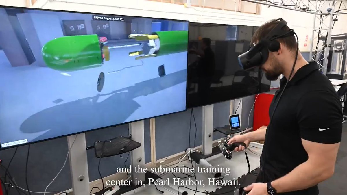 Training @usnavy submariners is getting easier thanks to AR & VR technologies. At Naval Undersea Warfare Center Keyport, engineers use commercial gaming tech to produce simulations to teach sailors how to maintain the fleet. The applications save time & money, and they're familiar to gaming sailors.