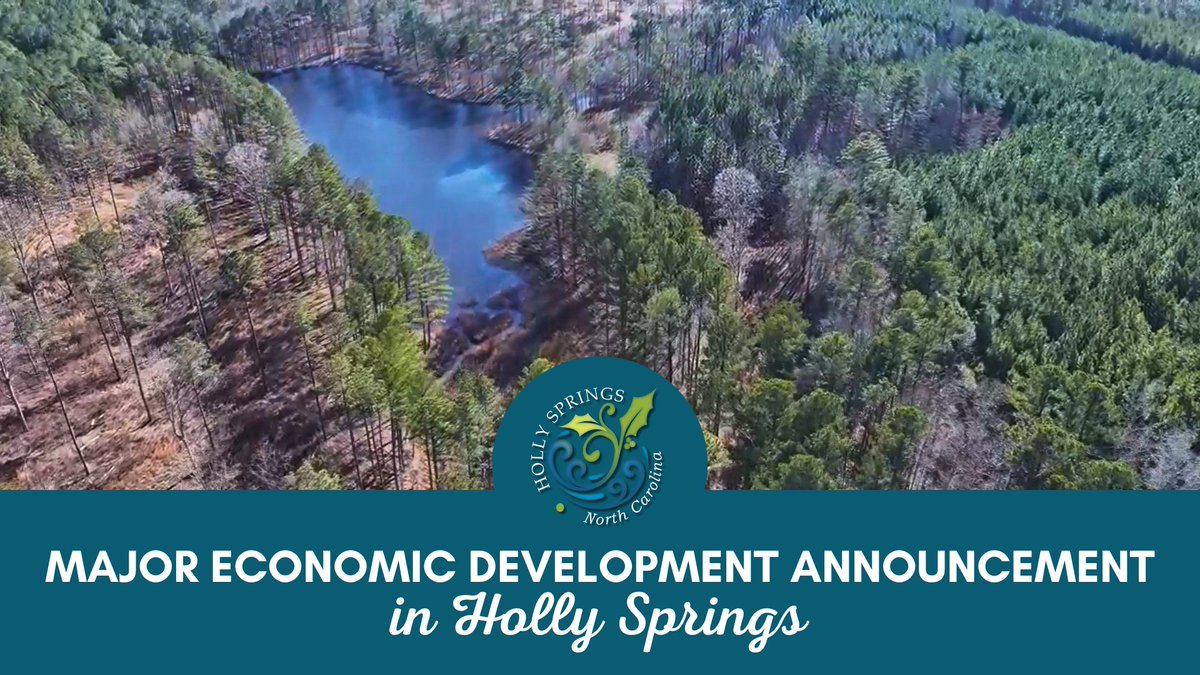 Major Economic Development Announcement 📢 Genentech, a member of the Roche Group based in Switzerland has announced plans to invest $700 million in #HollySprings to establish a new high-volume fill/finish manufacturing facility. Read more ➡️