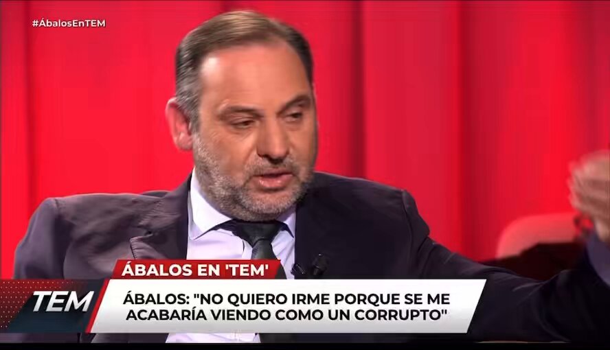 Ábalos, a Risto Mejide: “Hay una jurisprudencia que dice que se debe permitir a los cargos públicos ejercer su función pacíficamente, sin presión”. Qué golfo. Pero qué Sinvergüenza….