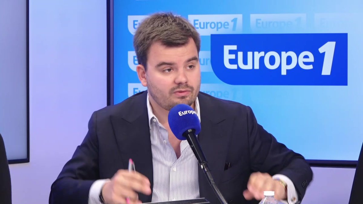 L'Élysée dément la présence de cocaïne lors d'une réunion d'Emmanuel Macron : « Les réseaux sociaux, dans ces cas-là, c'est une machine infernale », note Gauthier Le Bret, dans #OMSLT avec Cyril Hanouna sur #Europe1.