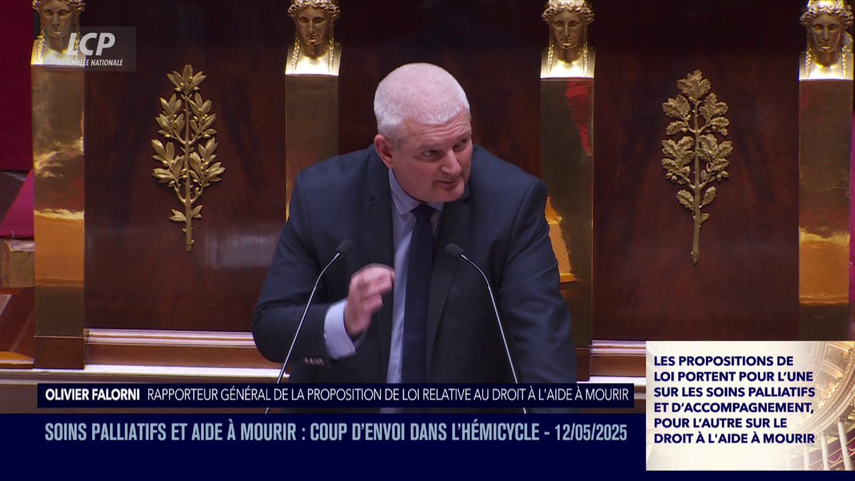 #FinDeVie : Olivier Falorni formule le "vœu" que "la représentation nationale soit à l'unisson d'une immense majorité des Français qui aspirent à pouvoir mourir comme ils ont voulu vivre, dans le respect de leur volonté, de leur dignité et de leur liberté". #DirectAN