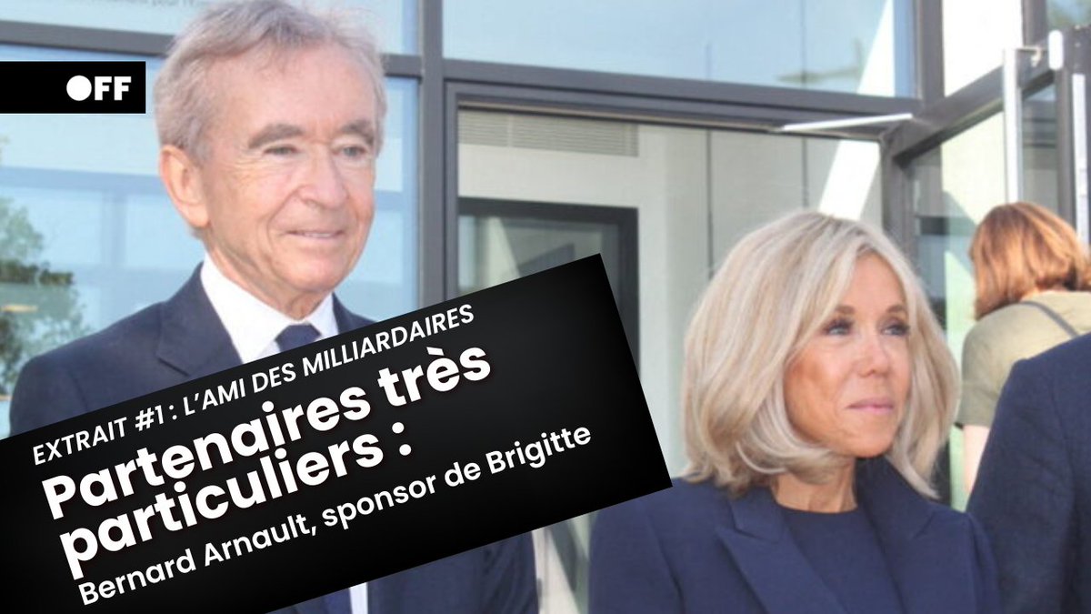 👀 BRIGITTE MACRON SPONSORISÉE PAR L'HOMME LE PLUS RICHE DE FRANCE ! 👉 Bernard Arnault (LVMH) sponsorise « Live », ses « écoles de la deuxième chance » 🎬 L'AMI DES MILLIARDAIRES, comment il « braque » la France pour eux 🗓️ Le 25 mai à 19h ➡️