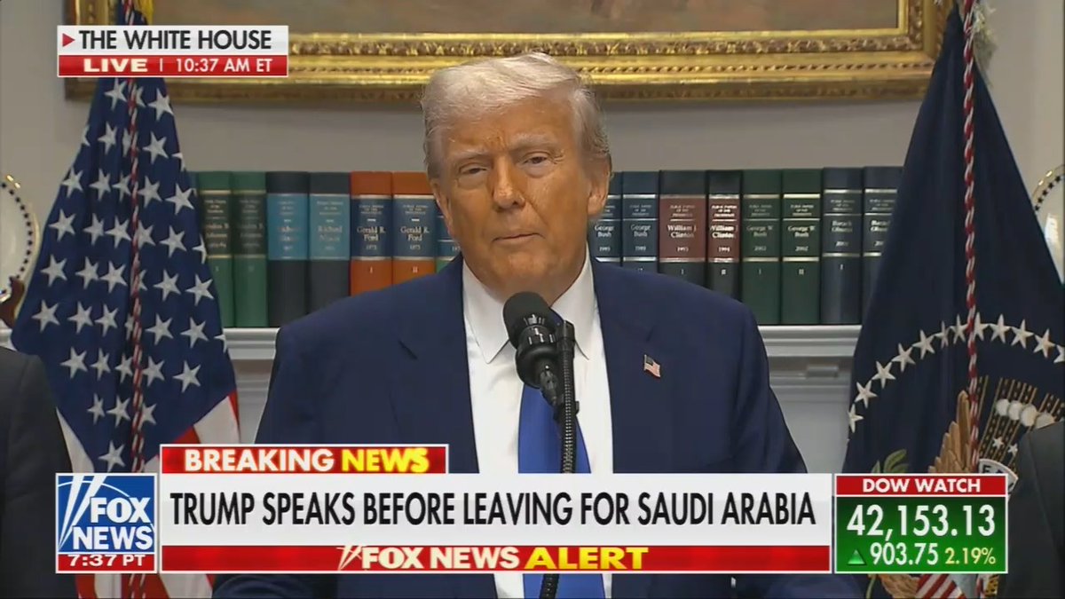 Trump on the $400 million plane from Qatar: "I would never be one to turn down that kind of an offer. I mean, I could be a stupid person and say ‘I don’t want a free, very expensive airplane.'"