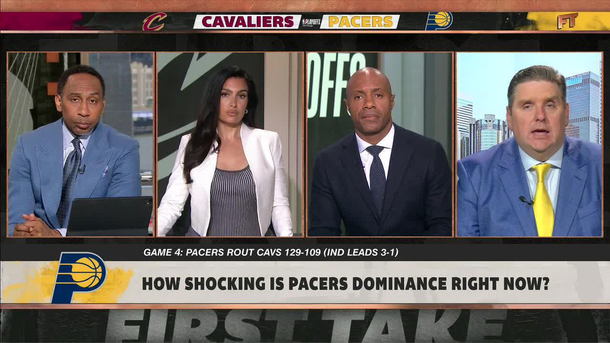 Windy believes the Pacers are legit 👀 "If [the Pacers] control the pace, I don't care who they're playing, they're gonna have a chance."