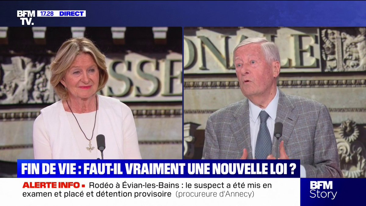 Fin de vie: "Mon frère est mort dans des souffrances épouvantables", témoigne Alain Duhamel