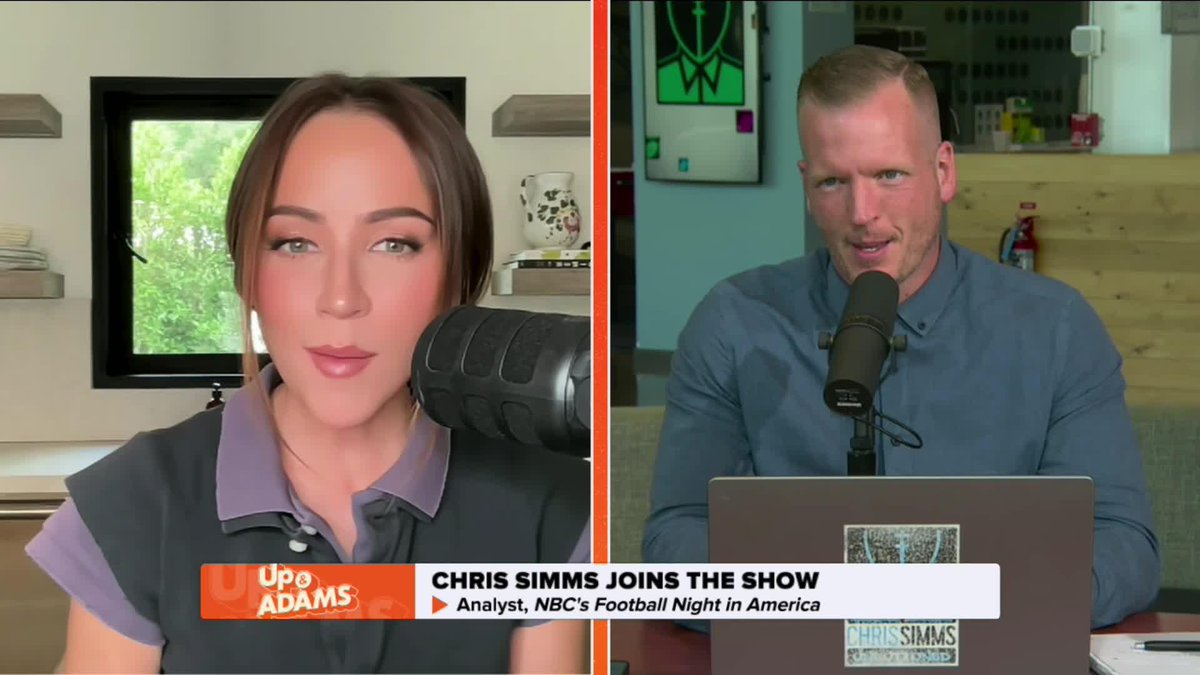 Could Jaxson Dart be the Giants Week 1 starter? Chris Simms believes it is a strong possibility 👀 Kay Adams | Chris Simms | New York Giants
