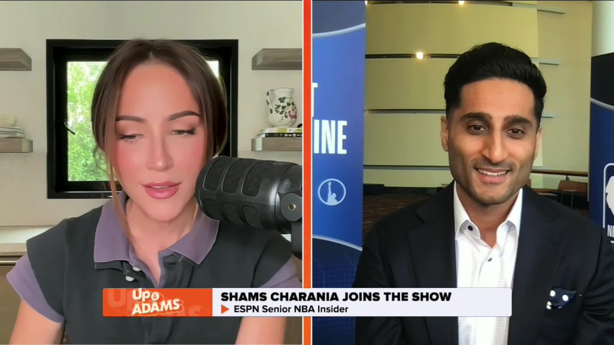 Shams... So... Giannis to the Lakers? Shams Charania Up & Adams