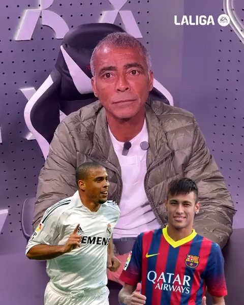 Concordam com o Romário? Sobre quem jogou mais em La Liga.