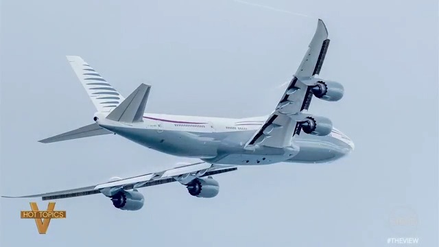 TRUMP IN TALKS TO ACCEPT QATARI JET: As the White House defends the Qatari royal family’s gift of a $400 million “palace in the sky” airliner, ‘The View’ co-hosts weigh in on it not landing well with some of his supporters.