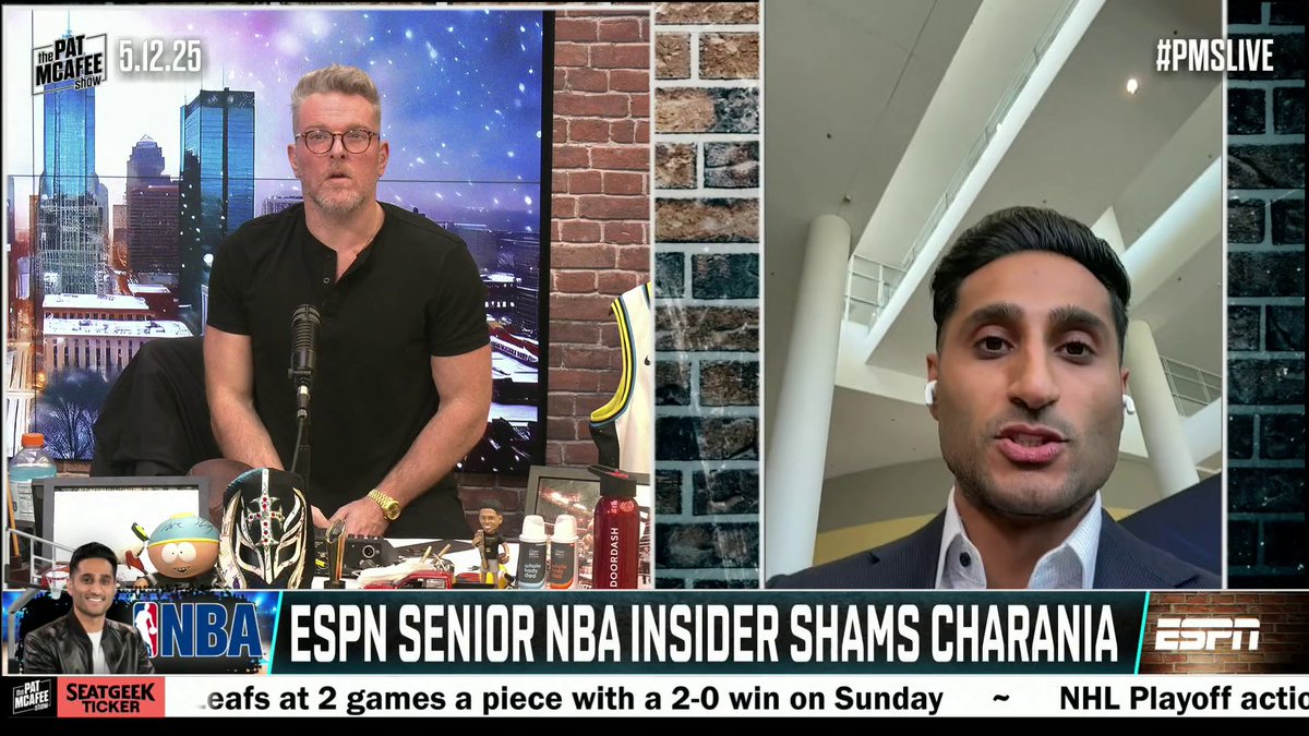 Donovan Mitchell is expected to be a "game-time decision for Game 5” against the Pacers after a reaggravation of his ankle injury, per Shams Charania.