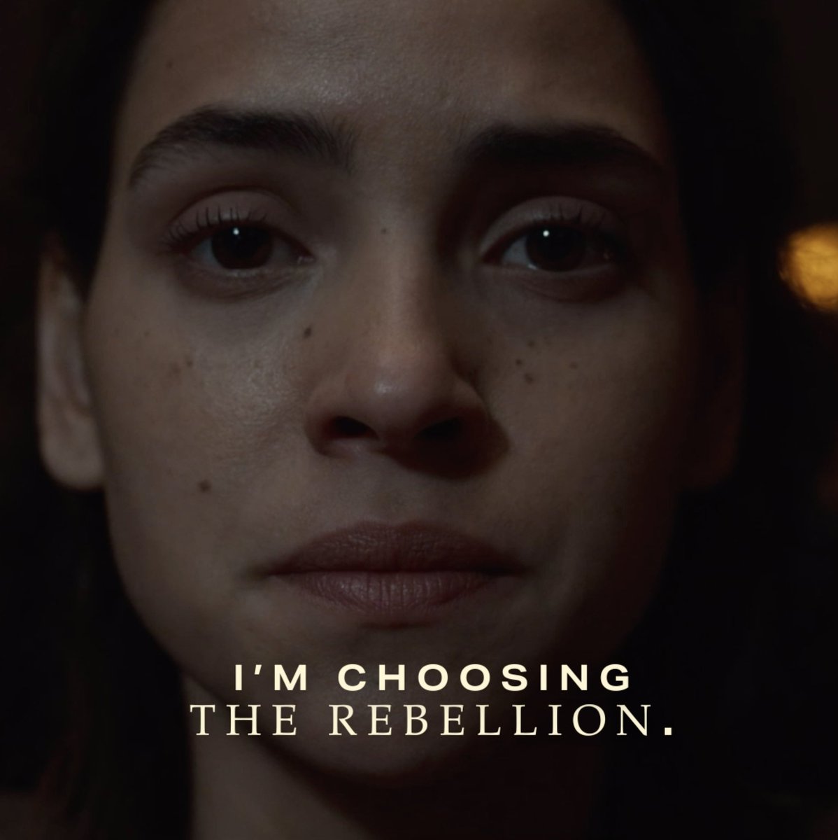I’m choosing the Rebellion. The final season of Andor is now streaming, with new episodes Tuesdays, only on Disney+.