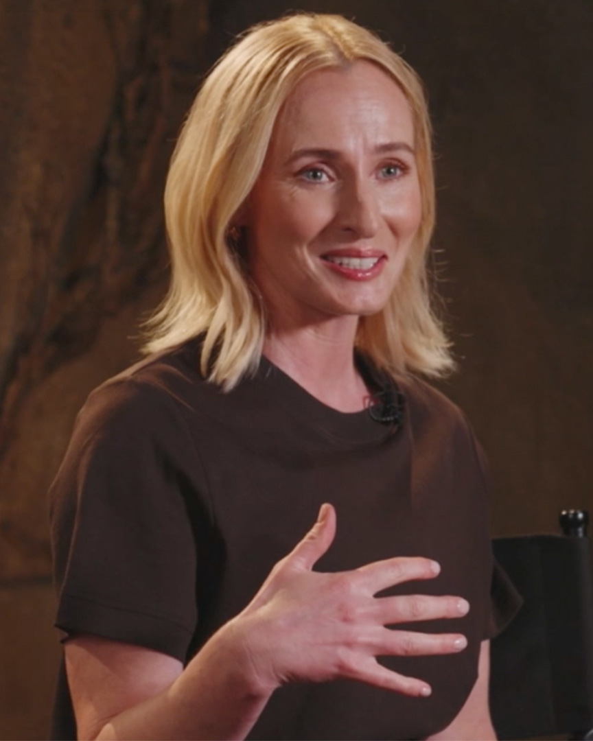 Genevieve O’Reilly reflects on Mon Mothma’s powerful speech from Episode 9 of Andor Season 2. See it now, only on Disney+.