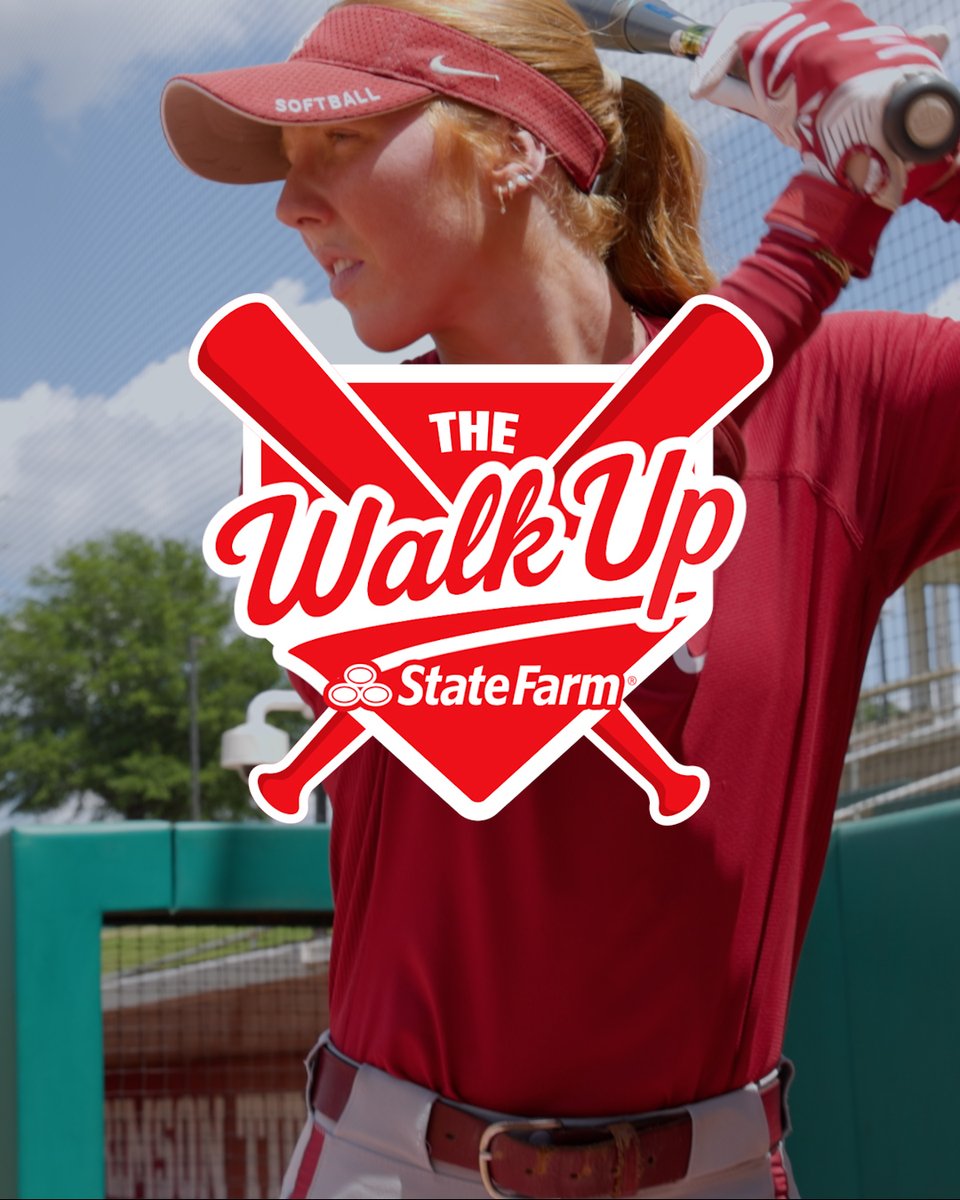 Audrey Vandagriff drops her team nickname in The Walk Up with State Farm 👀🥎 #RollTide #ad