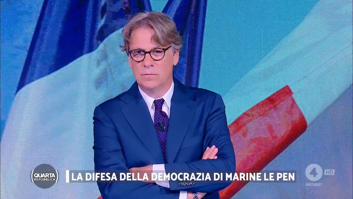"O siamo in democrazia o no, o si ascolta la volontà del popolo o non la si ascolta. Chiedo solo che la democrazia sia rispettata." #LePen #quartarepubblica