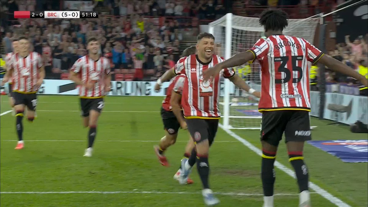 Another corner, another goal and Sheffield United are on track for a record play-off aggregate score! ✨