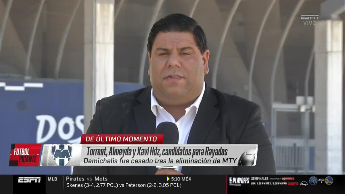 ¡Matías Almeyda y Xavi Hernández los candidatos para dirigir a Rayados! 💥 La información de Óscar Gallardo desde la Sultana del Norte 𝗘𝗹 𝗺𝗲𝗷𝗼𝗿 𝗱𝗲𝗯𝗮𝘁𝗲 𝗲𝘀𝘁𝗮́ 𝗲𝗻 𝗙𝘂𝘁𝗯𝗼𝗹 𝗣𝗶𝗰𝗮𝗻𝘁𝗲 𝗽𝗼𝗿 𝗘𝗦𝗣𝗡 𝘆 #𝗗𝗶𝘀𝗻𝗲𝘆𝗣𝗹𝘂𝘀.