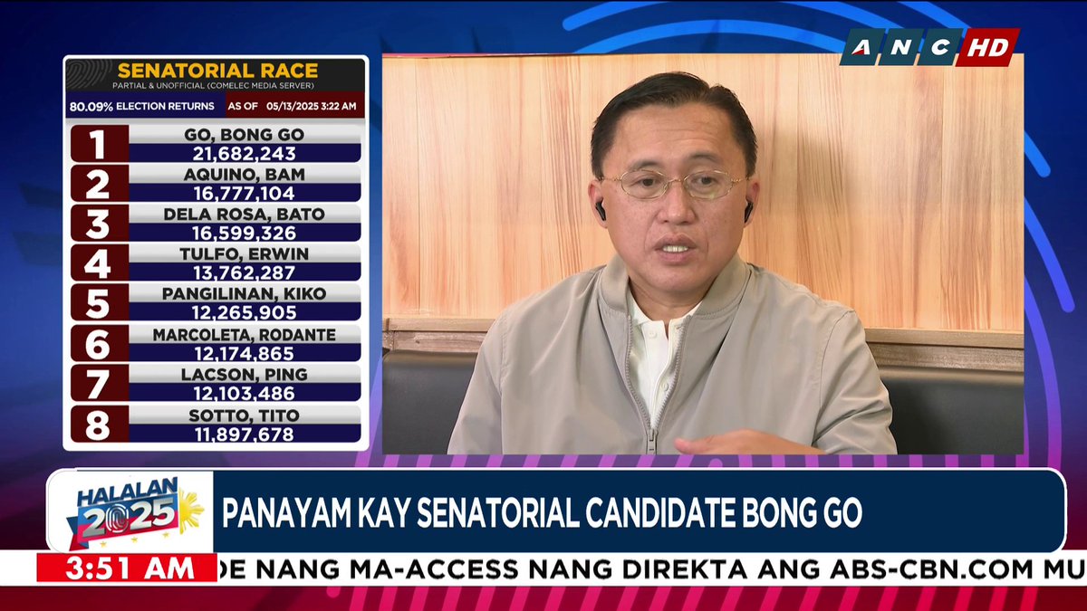 Naniniwala si reelectionist Sen. Bong Go na malaki ang naging epekto ng endorsement ni VP Sara Duterte sa kampanya nina senatorial candidates Camille Villar at Imee Marcos. #Halalan2025