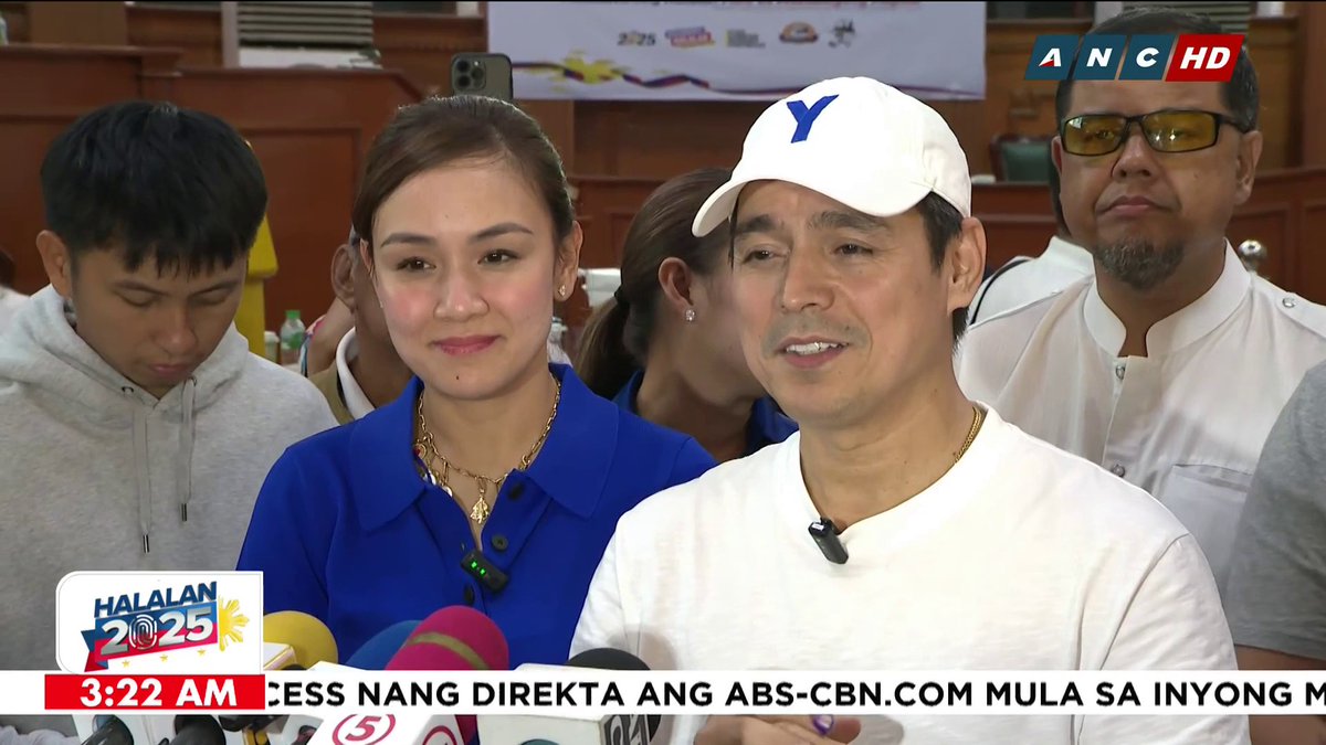 'WE CAN MAKE MANILA GREAT AGAIN' Nagulat aniya si Isko Moreno sa pinakahuling resulta ng botohan sa #Halalan2025, kung saan nangunguna siya sa mayoral race sa Maynila.