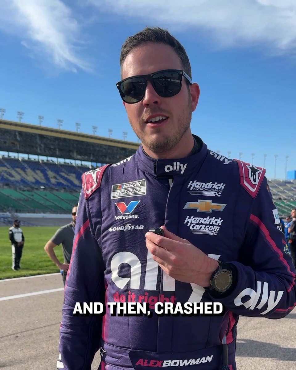 It was not without adversity, but Alex Bowman leaves Kansas Speedway with his second top five of the season.