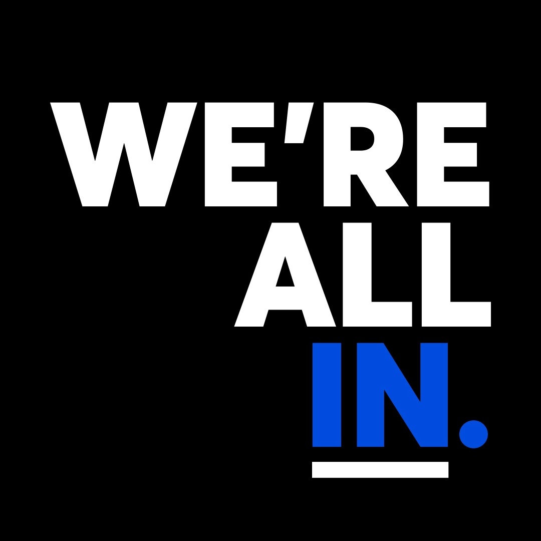 We're All In on a better experience. 👀 See The All In Price 🧍 Know Your Place In Line 🤳 Stay In The Know, In Real Time ...And that's just the beginning. Find out more here: