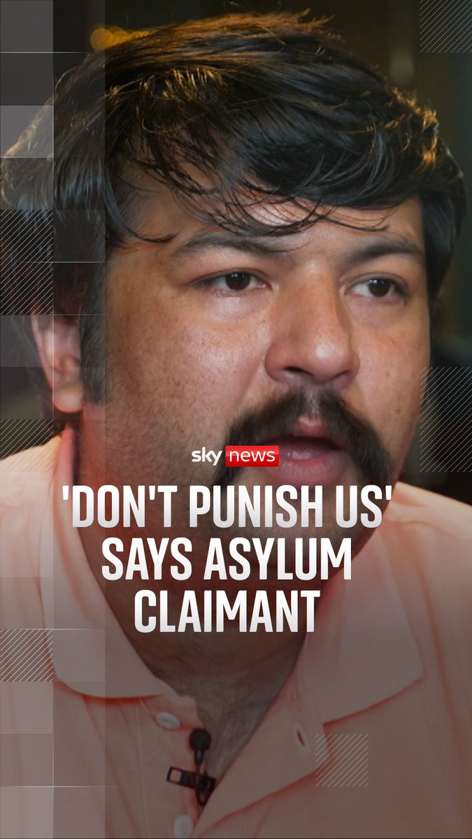An asylum claimant, who was a student in the UK before he applied for asylum told Sky News he is unable to return to his home in Pakistan as a gay man.