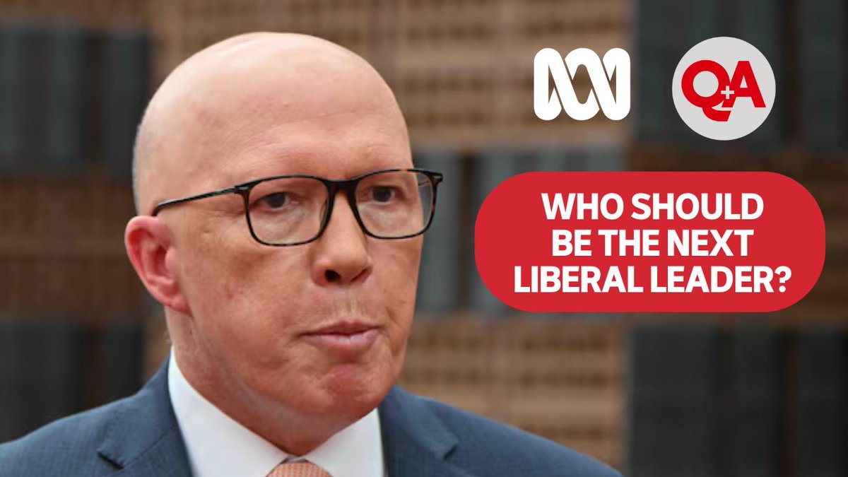 The #QandA panel shares who they think should lead the Liberals - and why the party must reflect modern Australia. Watch Q+A on iview: