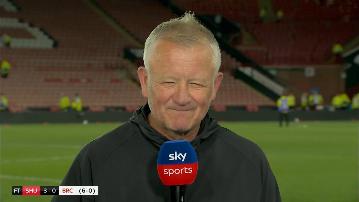 "You've got to enjoy nights like this!" 😍 Chris Wilder shares his thoughts after Sheffield United's win over Bristol City to book their play-off final spot 💭