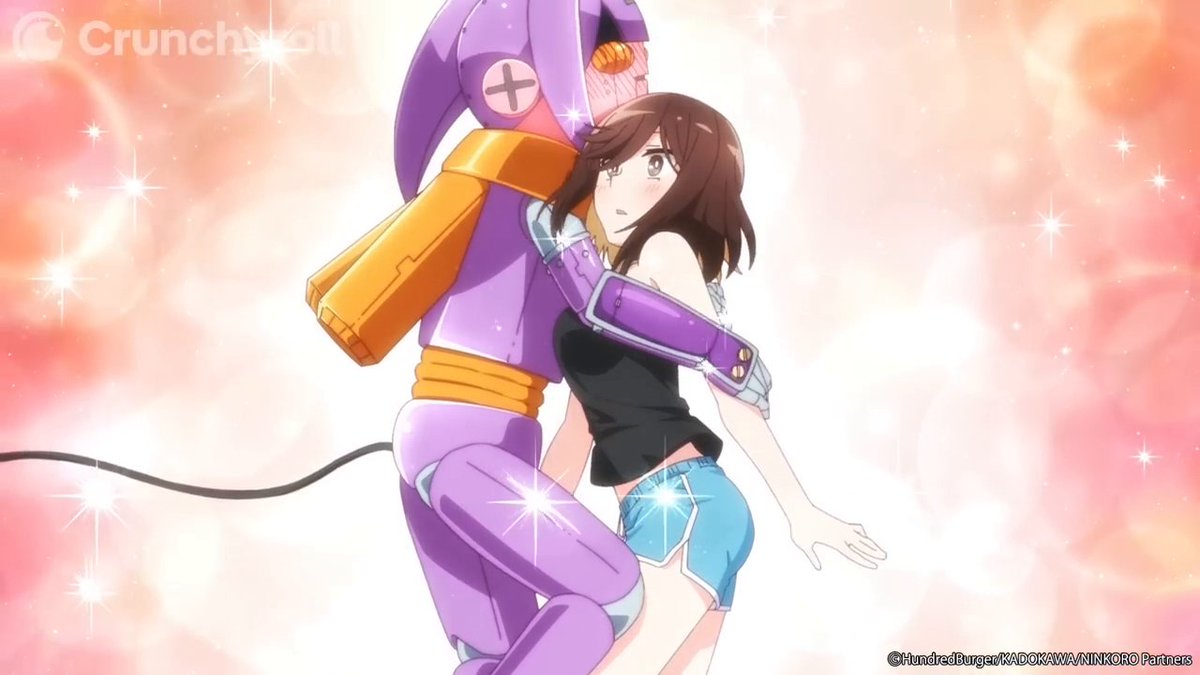 Satoko-chan: warming hearts and circuits 🥺🔌 (via A Ninja and an Assassin Under One Roof)