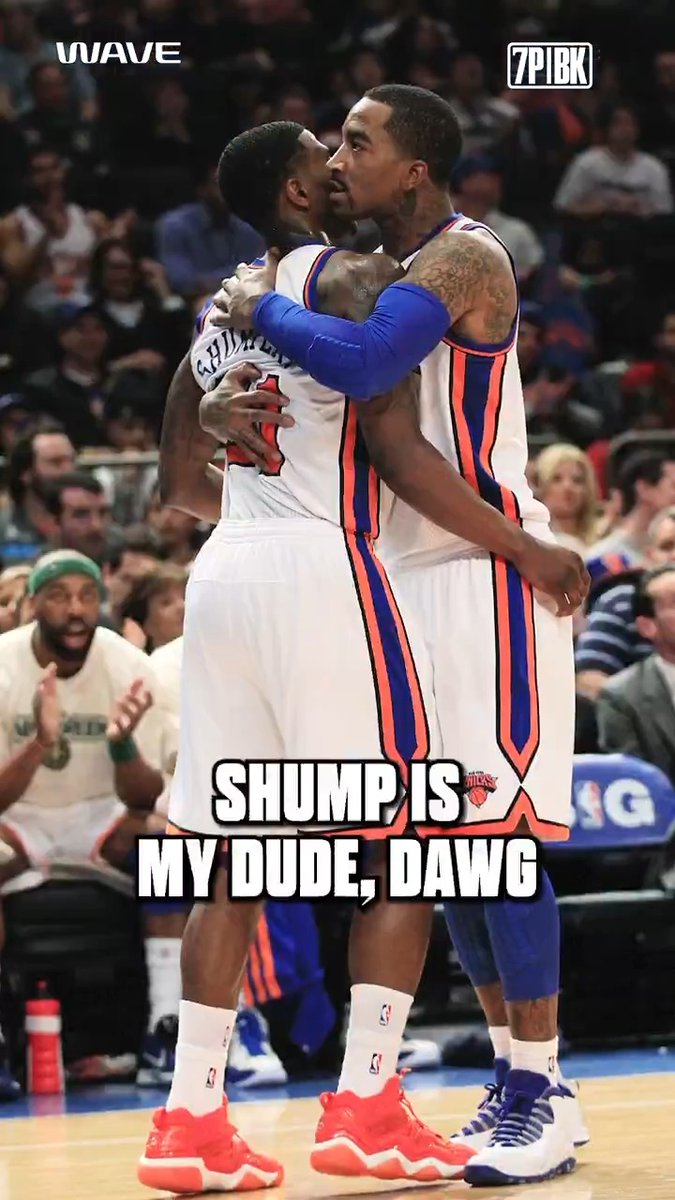 JR making Shump take him and his daughter to Dave &amp; Buster's is an all-time Knickstape story 🤣