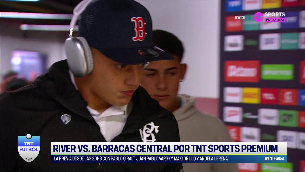 LA MISMA QUE MARCOS ROJO 🧐 La particular gorra con la que llegó el Toro Morales al Monumental #LPFxTNTSports