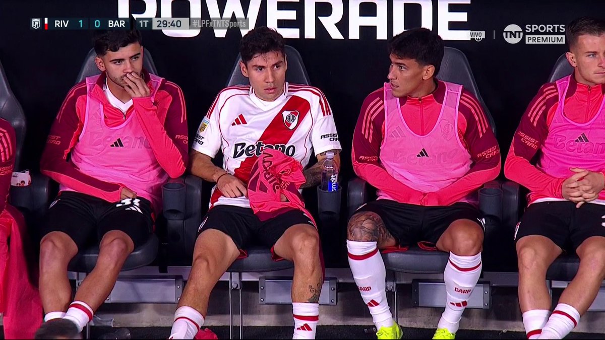 "Montiel": Porque Gonzalo Montiel salió lesionado del partido de River contra Barracas Central
