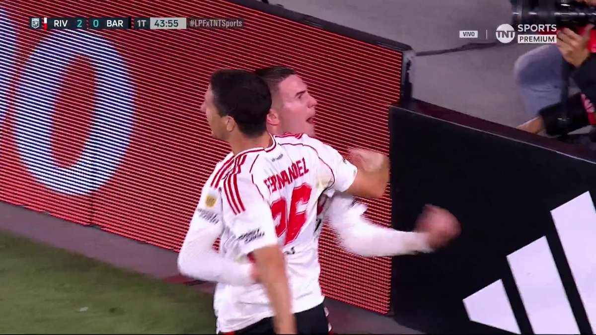 🌟🇦🇷 LINDA JUGADA DE MASTANTUONO Y ASISTENCIA PARA NACHO FERNÁNDEZ. RIVER 2-0 BARRACAS. 🔥
