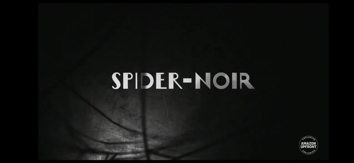 A first look at #SpiderNoir, coming to Prime Video in 2026 🎞️