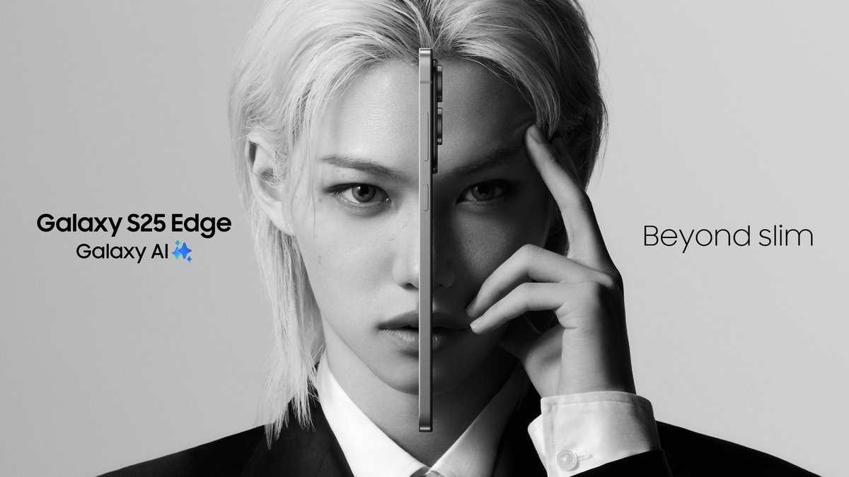 슬림 그 이상의 슬림, Galaxy S25 Edge 사전 판매｜25.05.14 ~ 25.05.20 자세한 사항은 삼성닷컴에서 #GalaxyS25 Edge #갤럭시S25 엣지 #GalaxyAI #갤럭시AI #갤럭시 #Samsung #SamsungKorea #삼성 #삼성전자