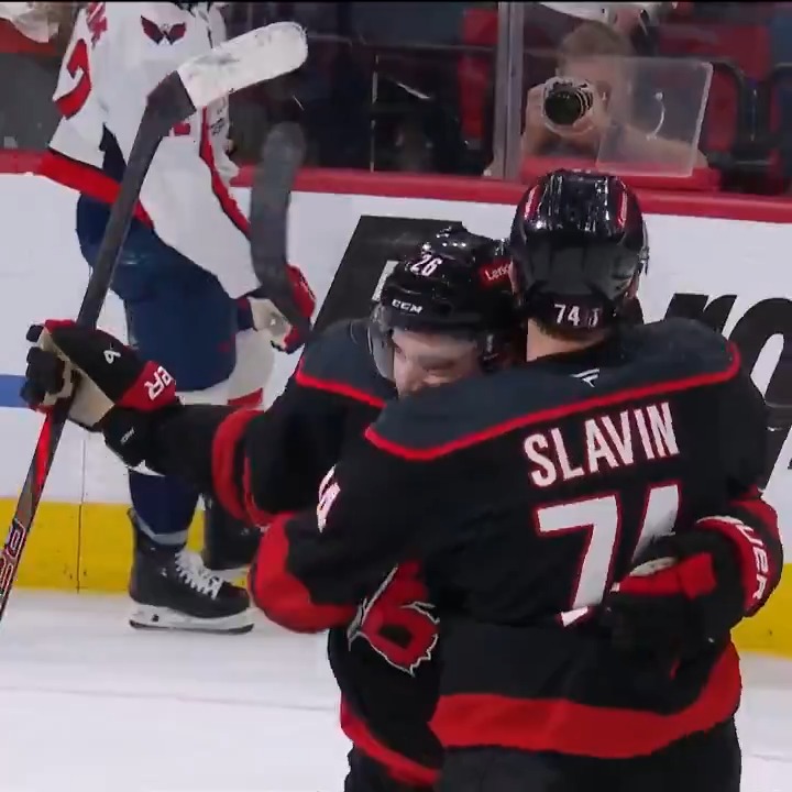 What a time for your first postseason goal!