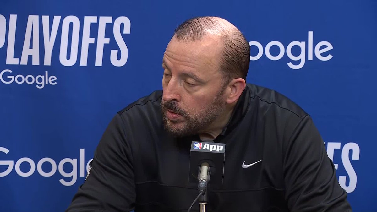 "They hit us early, but I love the way we fought back. Showed a lot of toughness and more discipline in the second half" Tom Thibodeau on tonight's performance in the win: