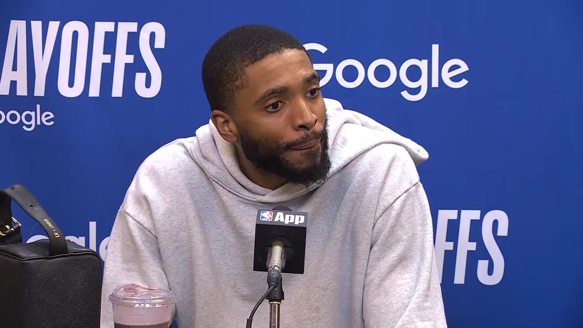 Mikal Bridges on Jalen Brunson: "He knows what he likes on the court, where he wants to get to. I really think it's the will to win and wanting to win the game that he turns up another level. Glad he's on my side"