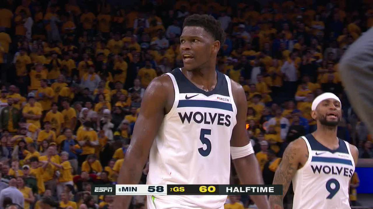 ANT MAN AT THE HALFTIME BUZZER ON ESPN 🔥