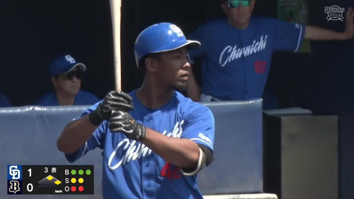 最短で戻るために 追い込まれてから逆方向へ ブライト健太がタイムリーヒット ⚾プロ野球 ファーム(2025/5/13) 🆚オリックス×中日 📱Live on DAZN #オレをみろ #イージースポーツ #dragons