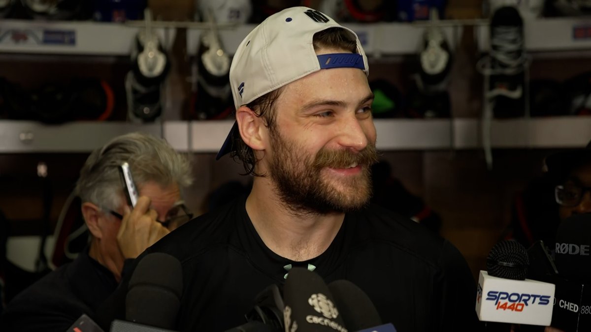 "That's the only thing I can really do. Everything in the past happens. What you can do from there is learn from it, keep moving forward & not panic." Stuart Skinner on sticking to his process & bouncing back. Enterprise | #LetsGoOilers