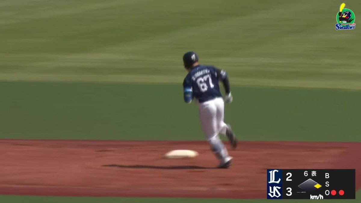 魅力十分の長打力 初球を逆方向へ 野村大樹が第1号ホームラン ⚾プロ野球 ファーム(2025/5/13) 🆚ヤクルト×西武 📱Live on DAZN #オレをみろ #イージースポーツ #swallows