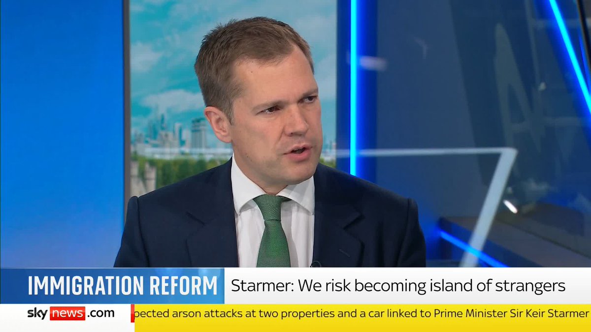 Shadow Justice Secretary Robert Jenrick says he is worried about 'integration' in places like Bradford and Dagenham, adding the government's new migration measures are 'not going to make a difference'. 📺 Sky 501, Virgin 602, Freeview 233 and YouTube