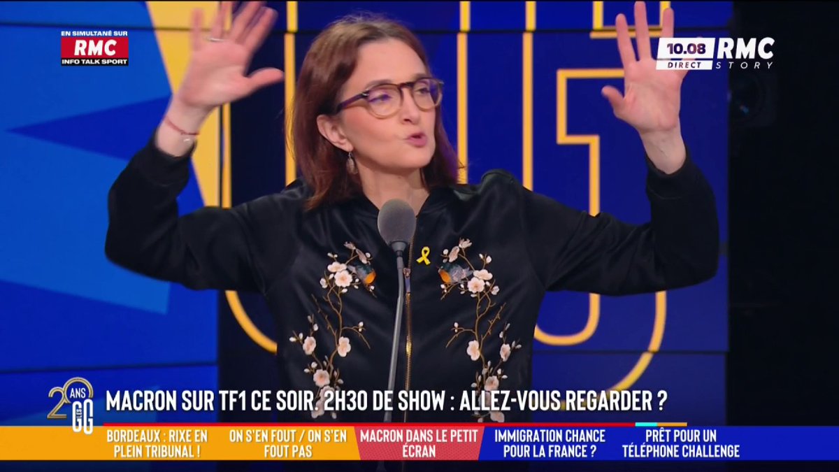 🎙️ 2h30 de show Macron ce soir sur TF1. Allez-vous regarder ? 🗣️ Barbara Lefebvre : "Ça n'a aucun intérêt. Il connaît déjà toutes les questions. Après avoir dit à tout le monde, 'vous avez raison', il nous sortira des phrases toutes faites." #GGRMC
