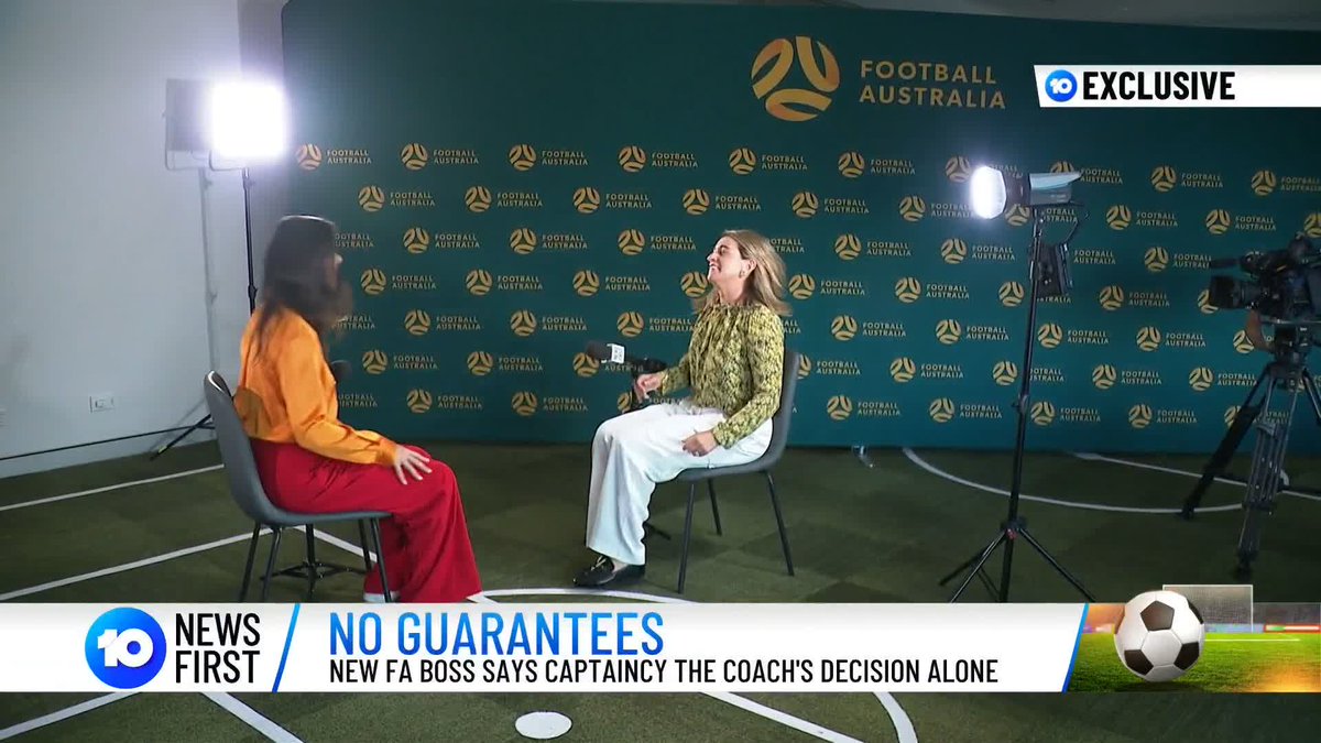 Football Australia wiped its hands of Sam Kerr's return to captaincy, saying it's not their decision. With fresh doubt over who the new Matildas coach will be, the interim boss exclusively telling Tara Rushton Joe Montemurro is yet to sign | CommBank Matildas 10 Football 10 Sport