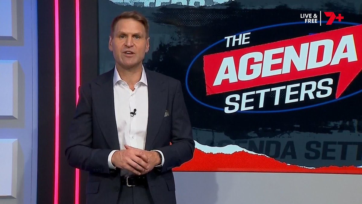 "It is one of the biggest nights we've ever had on The Agenda Setters." Kane Cornes really means it too... buckle up Pies fans 👀