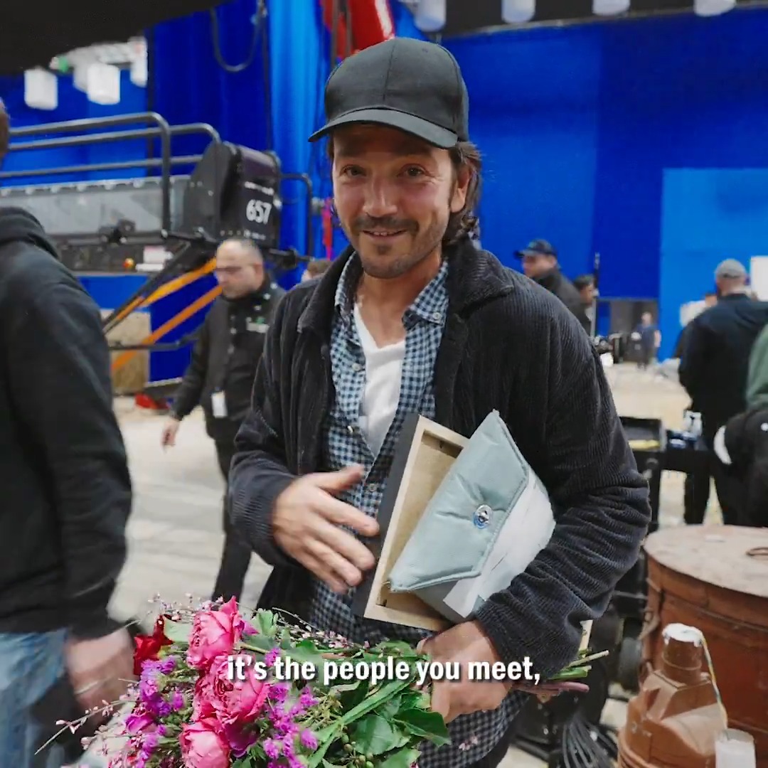 Follow along with Diego Luna as he takes us behind the scenes of his last day on the Andor Season 2 set. Watch the final episodes of Andor tonight only on Disney+.