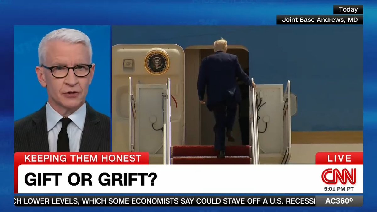Gift or grift? That is the question about the 747 the Qatari royal family is giving the Trump administration to be the next Air Force One with questionable ethics surrounding it all. Keeping Them Honest.