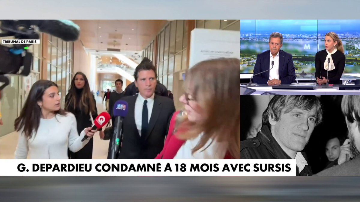 Sarah Saldmann et Georges Fenech réagissent à la condamnation de Gérard Depardieu pour agressions sexuelles #MidiNews