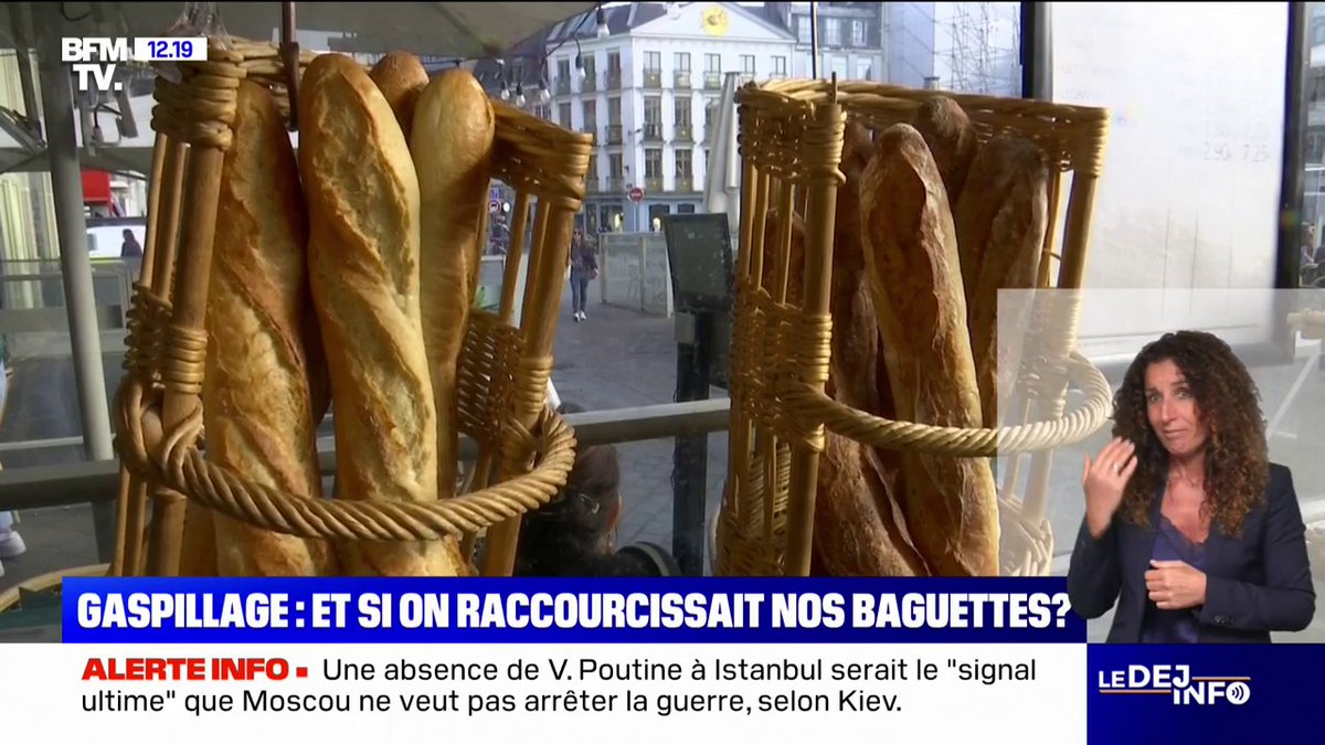 💬 "Je ne jette jamais mon pain" 🥖 Faut-il raccourcir les baguettes pour éviter le gaspillage?
